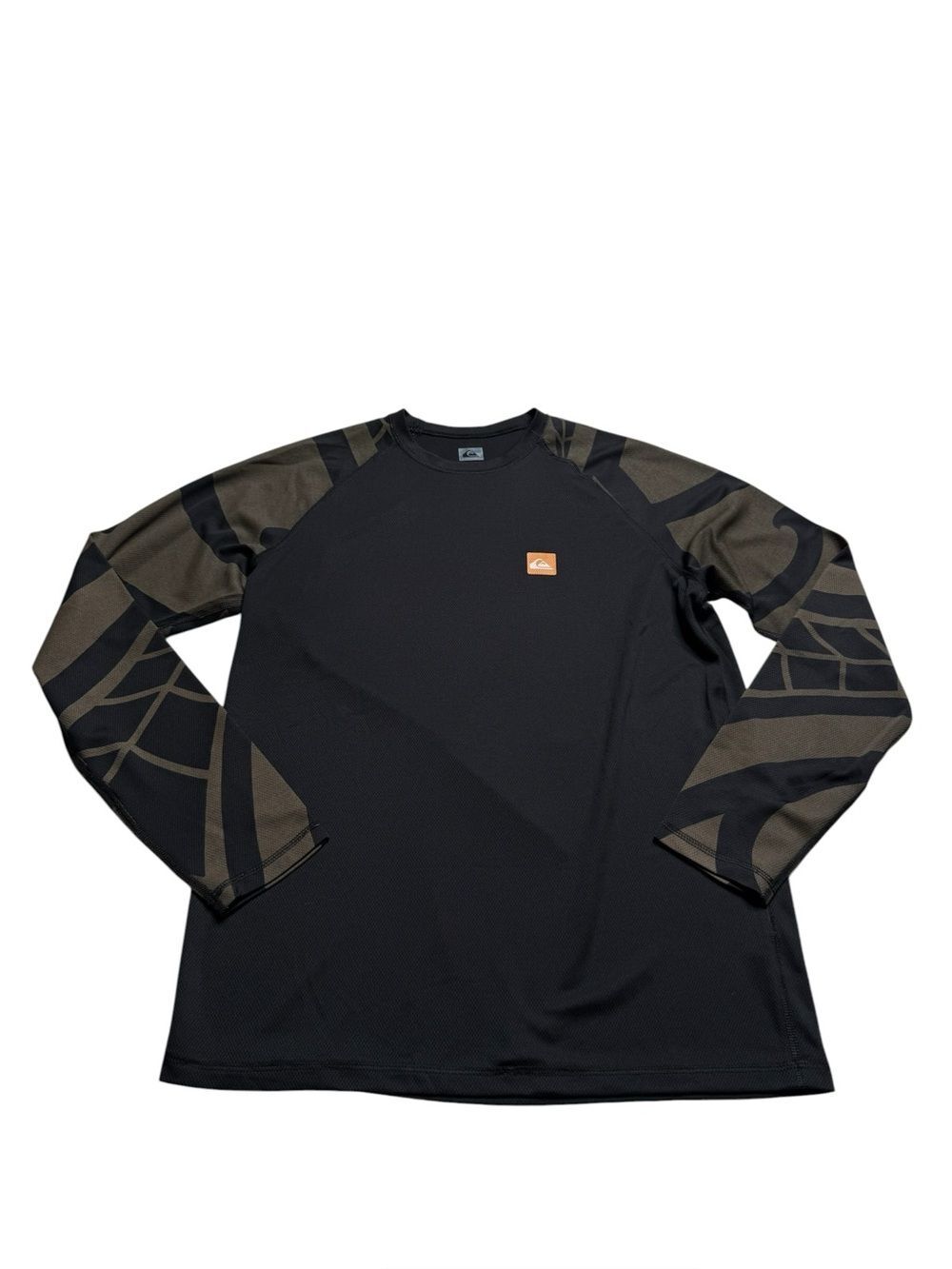 Quicksilver Long-Sleeve Performance Surf Tee Sun Shirt ReBamboo Technology L